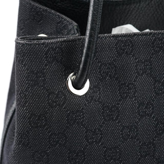 Gucci 152279 Anthracite Denim GG Tote Bag