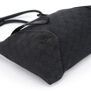 Gucci 152280 Anthracite Denim GG Shoulder Bag