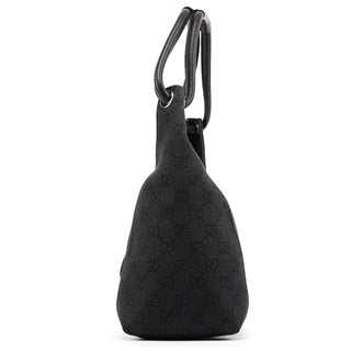 Gucci 152280 Anthracite Denim GG Shoulder Bag