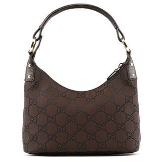 Gucci 179774 Brown GG Hobo Shoulder Bag