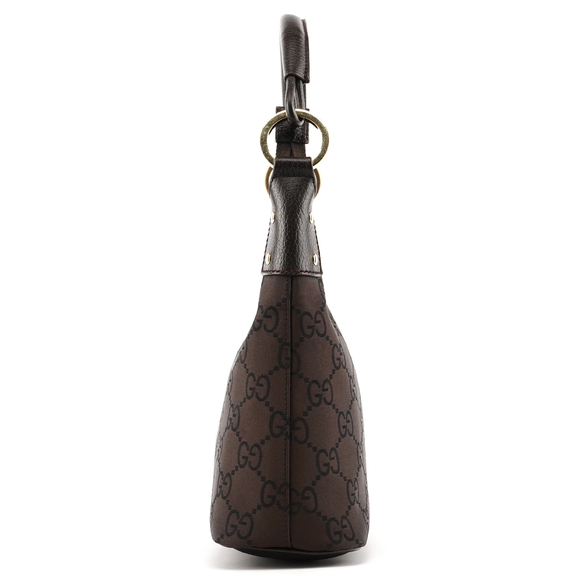 Gucci 179774 Sac hobo en toile GG marron