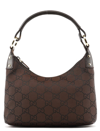 Gucci 179774 Brown GG Hobo Shoulder Bag
