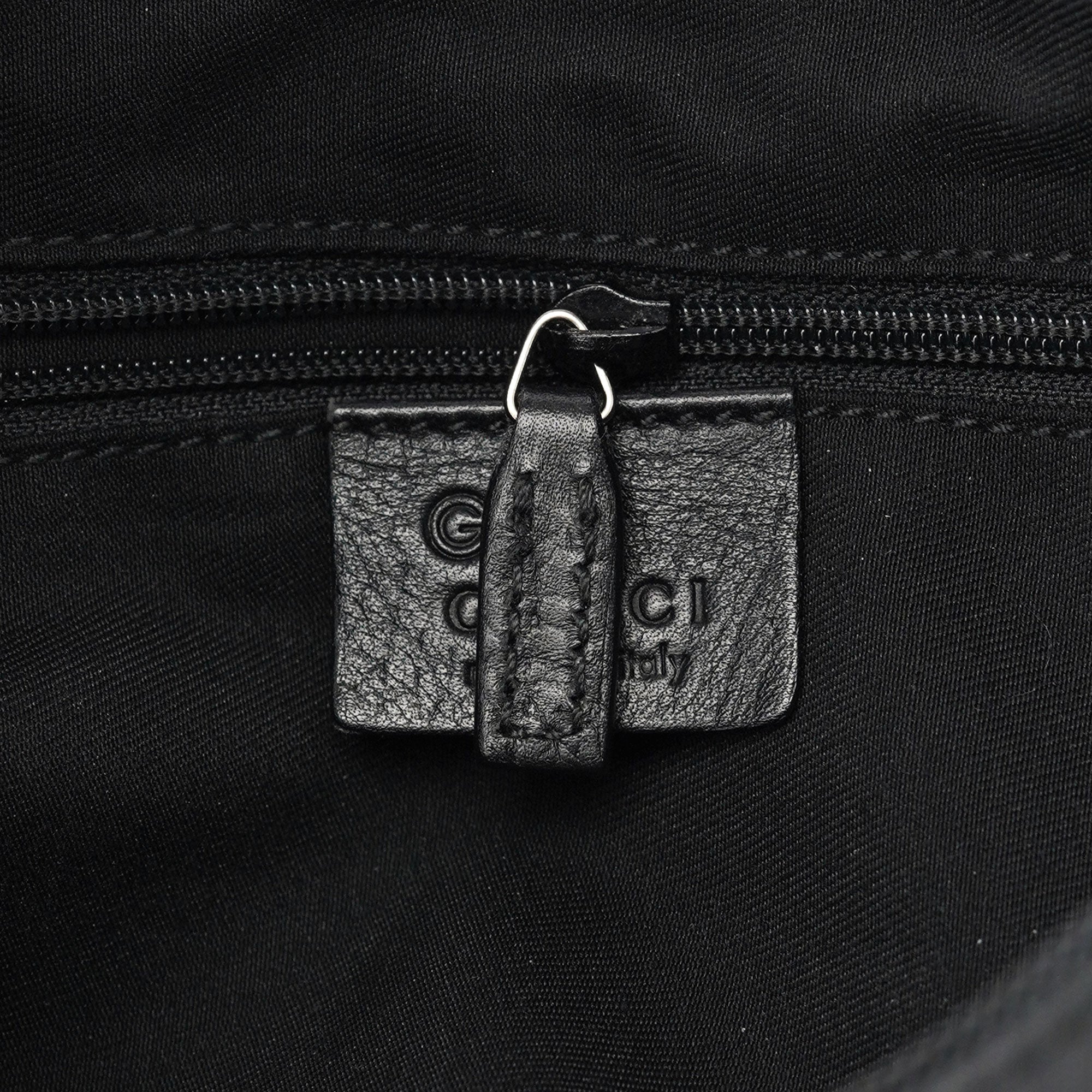 Gucci 179776 Black GG Shoulder Bag