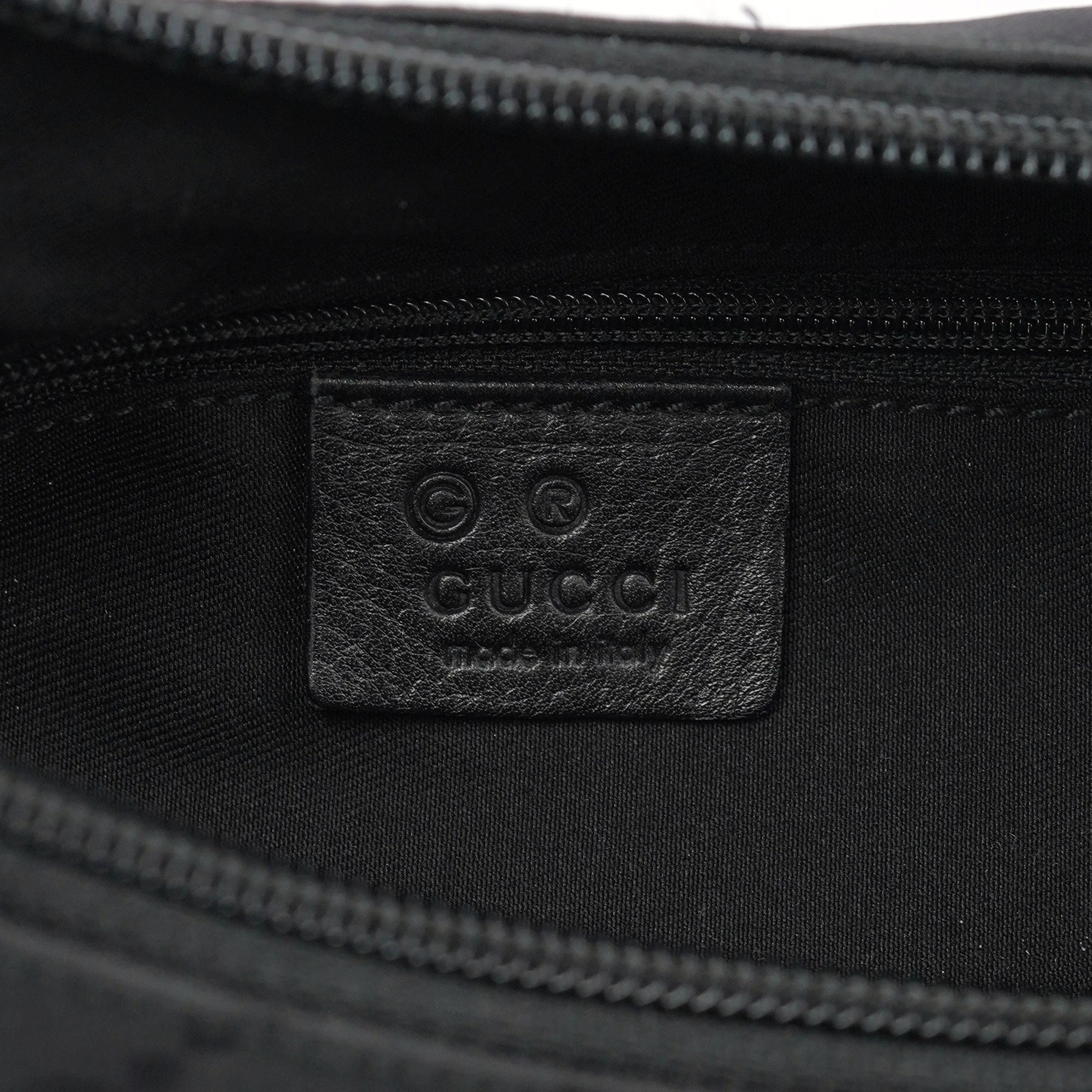 Gucci 179776 Black GG Shoulder Bag