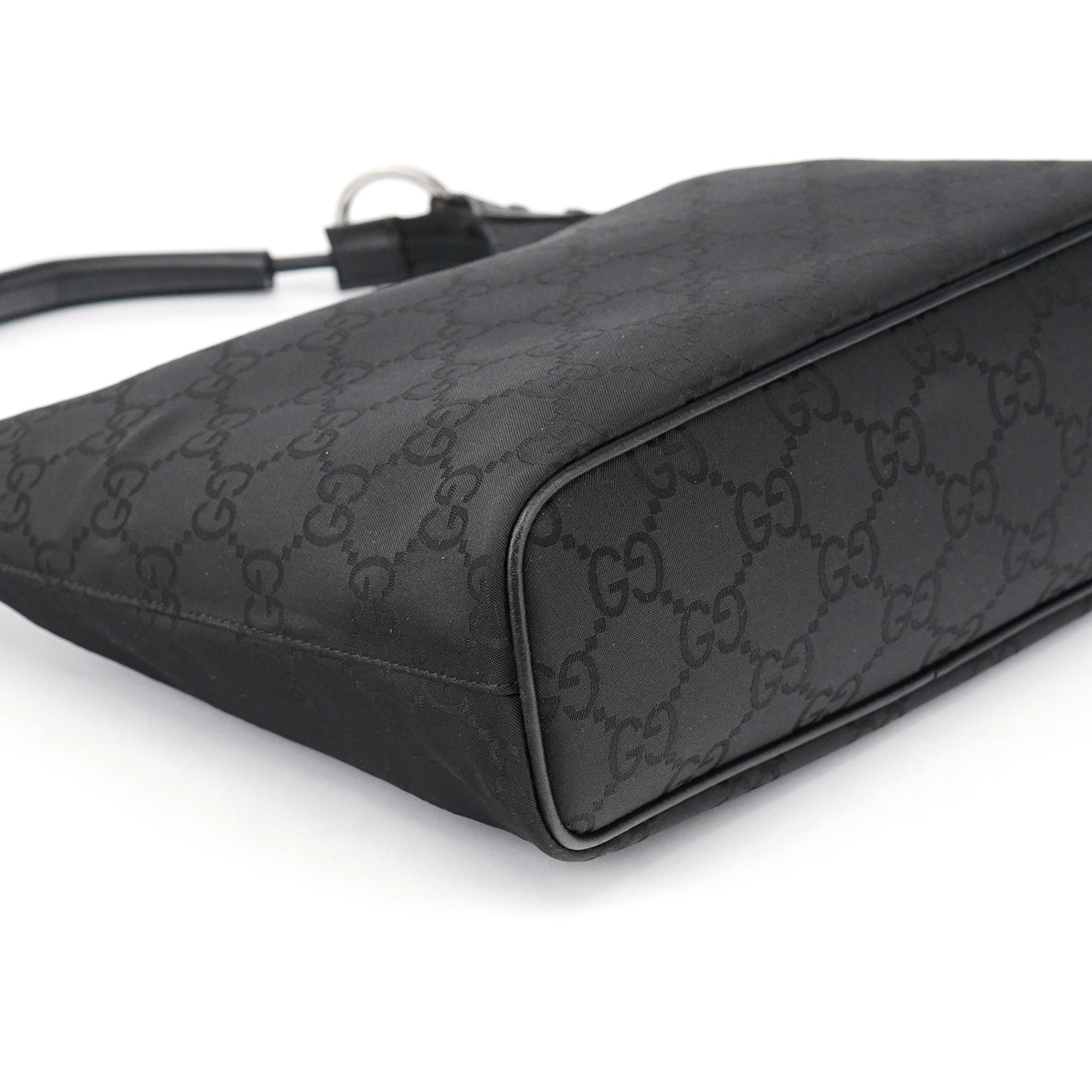 Gucci 179776 Black GG Shoulder Bag