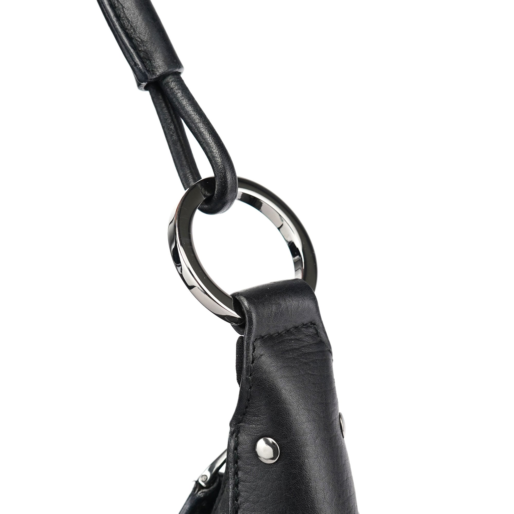 Gucci 179776 Black GG Shoulder Bag