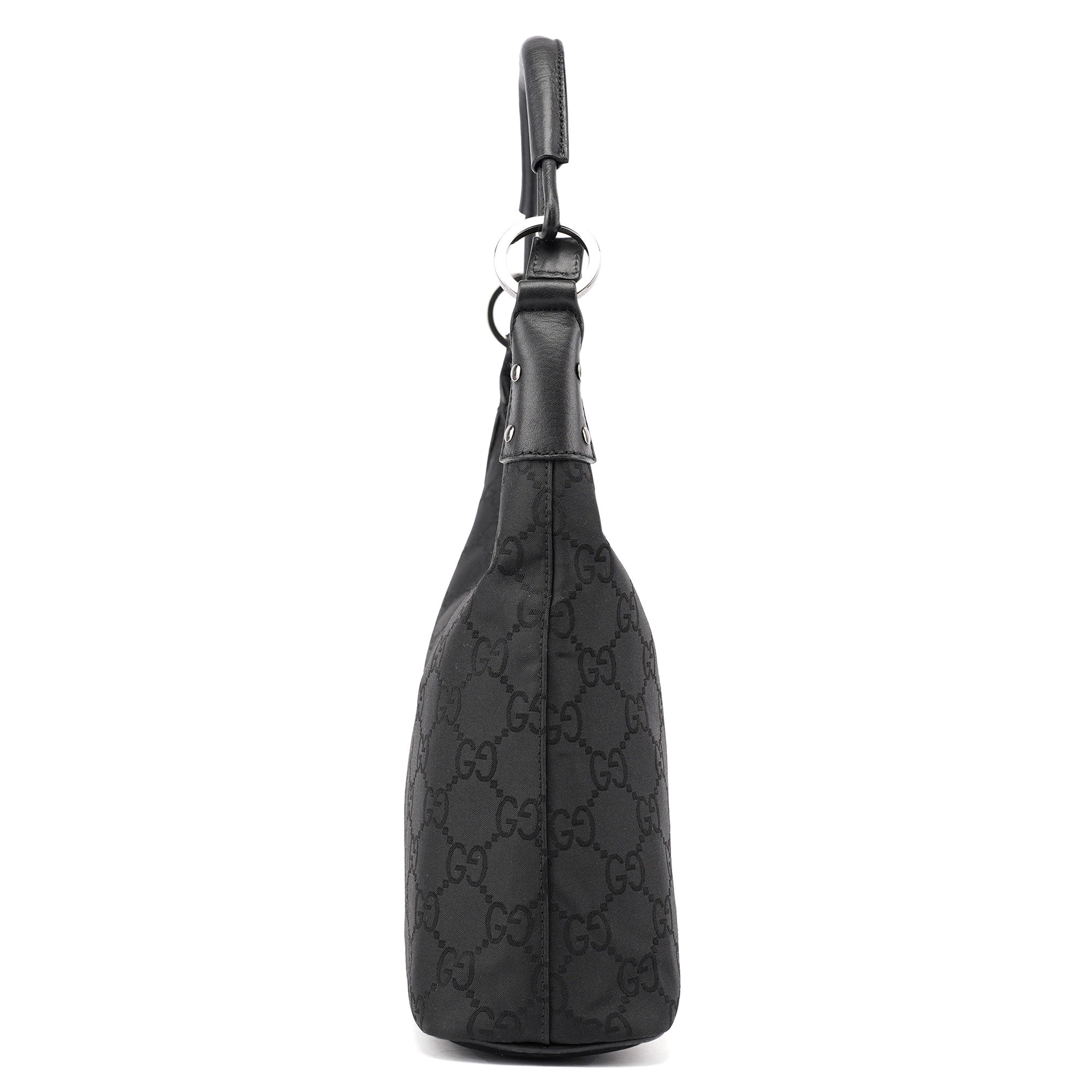 Gucci 179776 Black GG Shoulder Bag