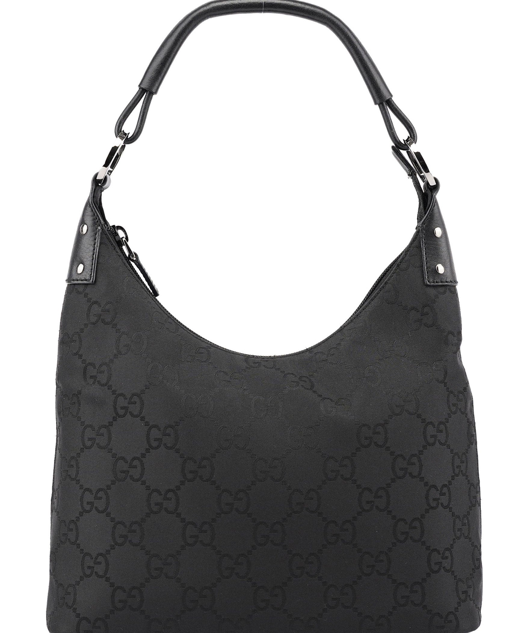 Gucci 179776 Black GG Shoulder Bag