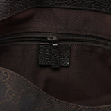 Gucci 179777 Brown GG Round Hobo Bag