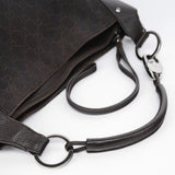 Gucci 179777 Brown GG Round Hobo Bag