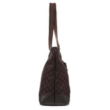 Gucci 180449 Brown GG Nylon Tote Bag