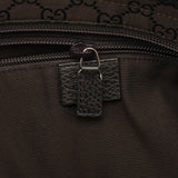 Gucci 180449 Brown GG Nylon Tote Bag