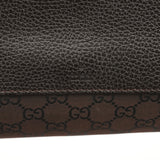 Gucci 180449 Brown GG Nylon Tote Bag