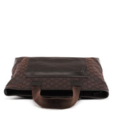 Gucci 180449 Brown GG Nylon Tote Bag