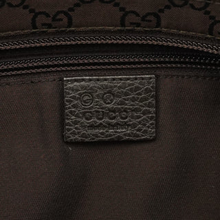 Gucci 180449 Brown GG Nylon Tote Bag