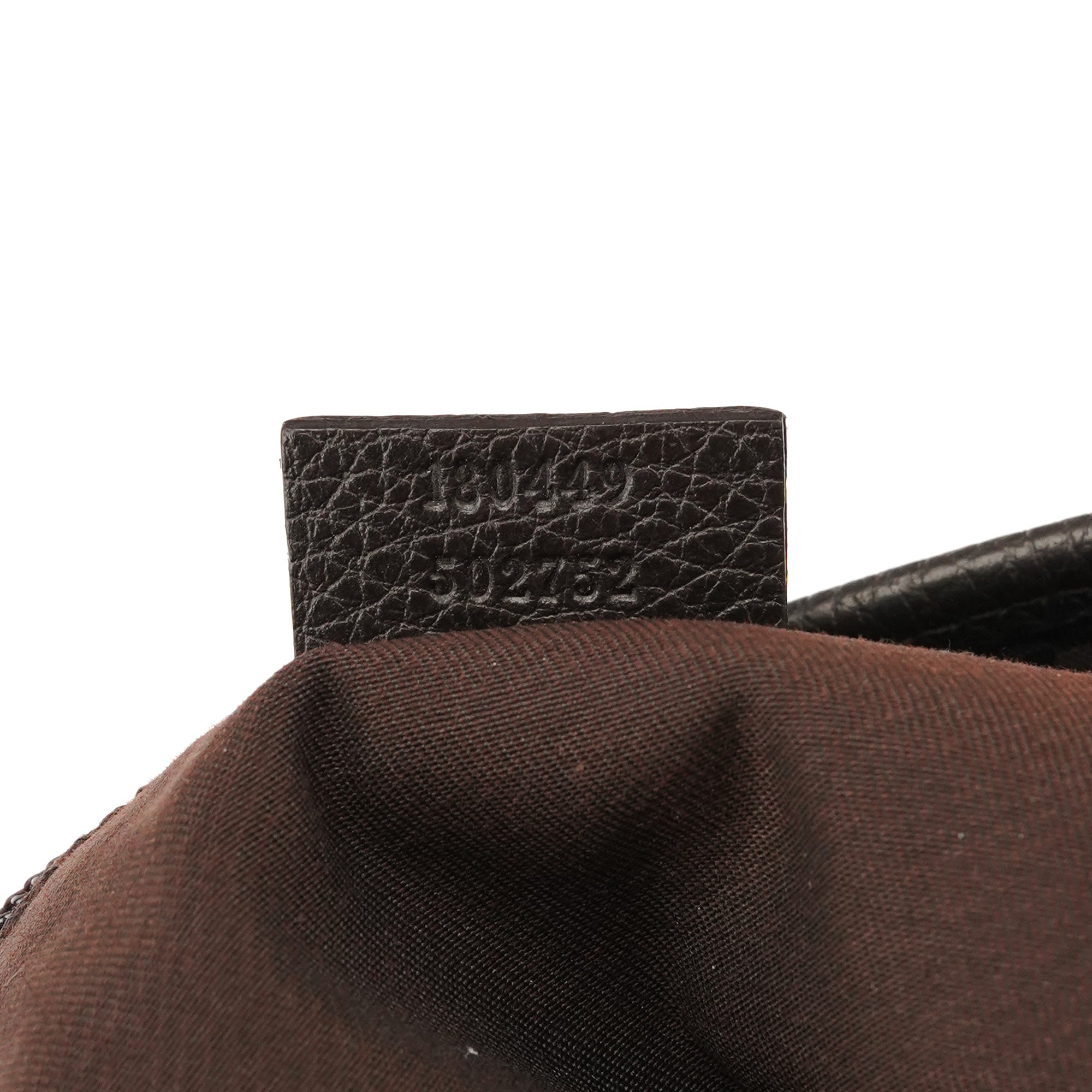 Gucci 180449 Brown GG Nylon Tote Bag