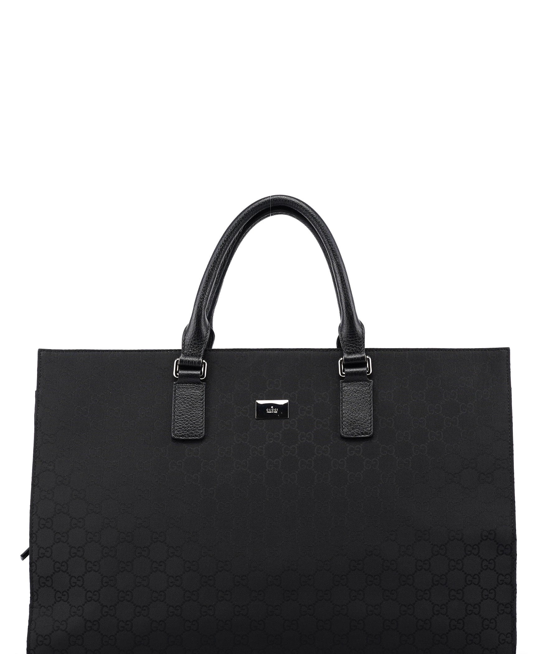 Gucci 190630 Black GG Tote Bag