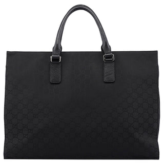 Gucci 190630 Black GG Tote Bag