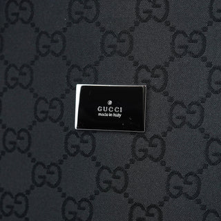 Gucci 190630 Black GG Tote Bag