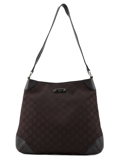 Gucci 196140 Brown GG Shoulder Bag