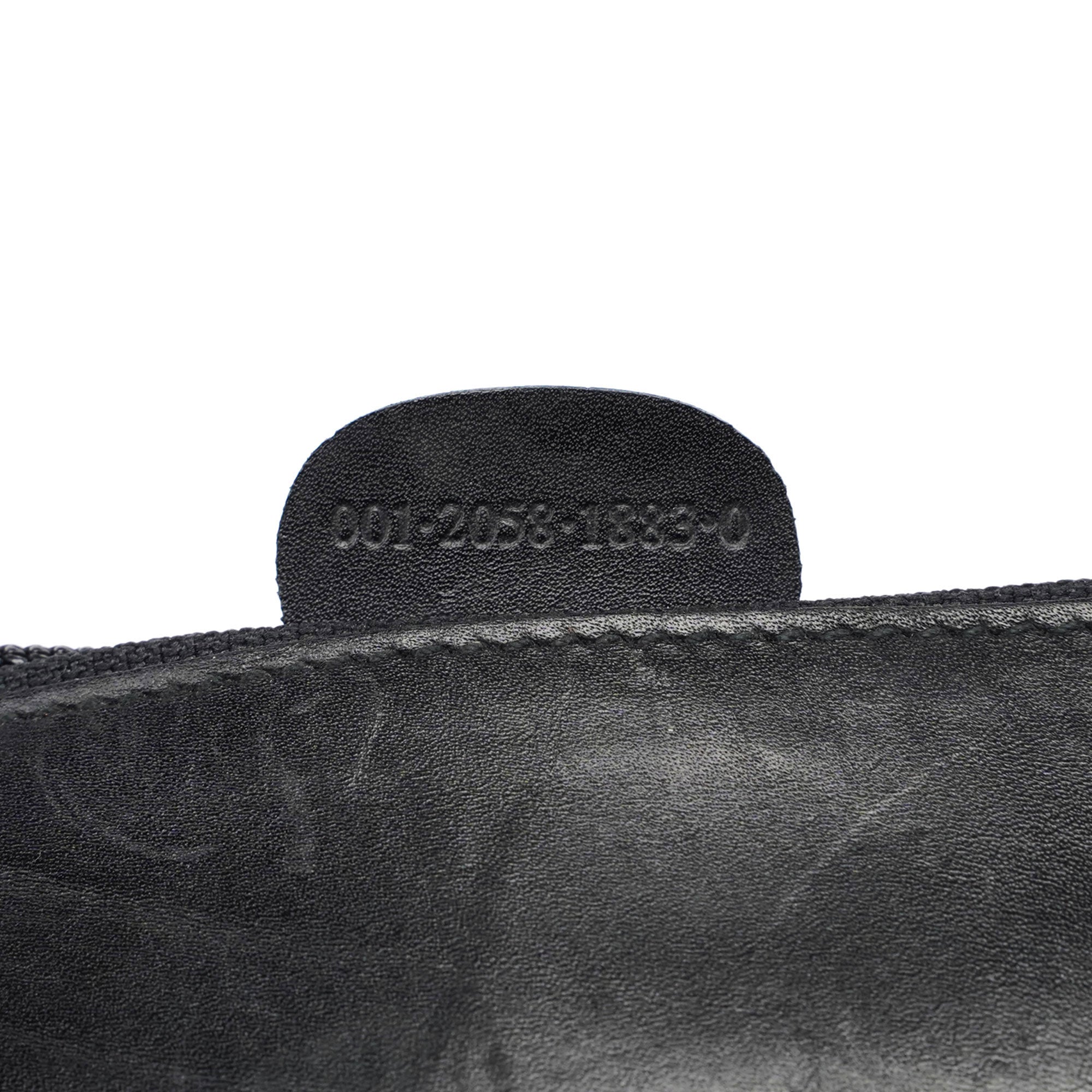 Gucci Sac Bamboo en cuir noir des années 1990