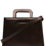 Gucci 1990's Bronze Leather 2-Way Tote
