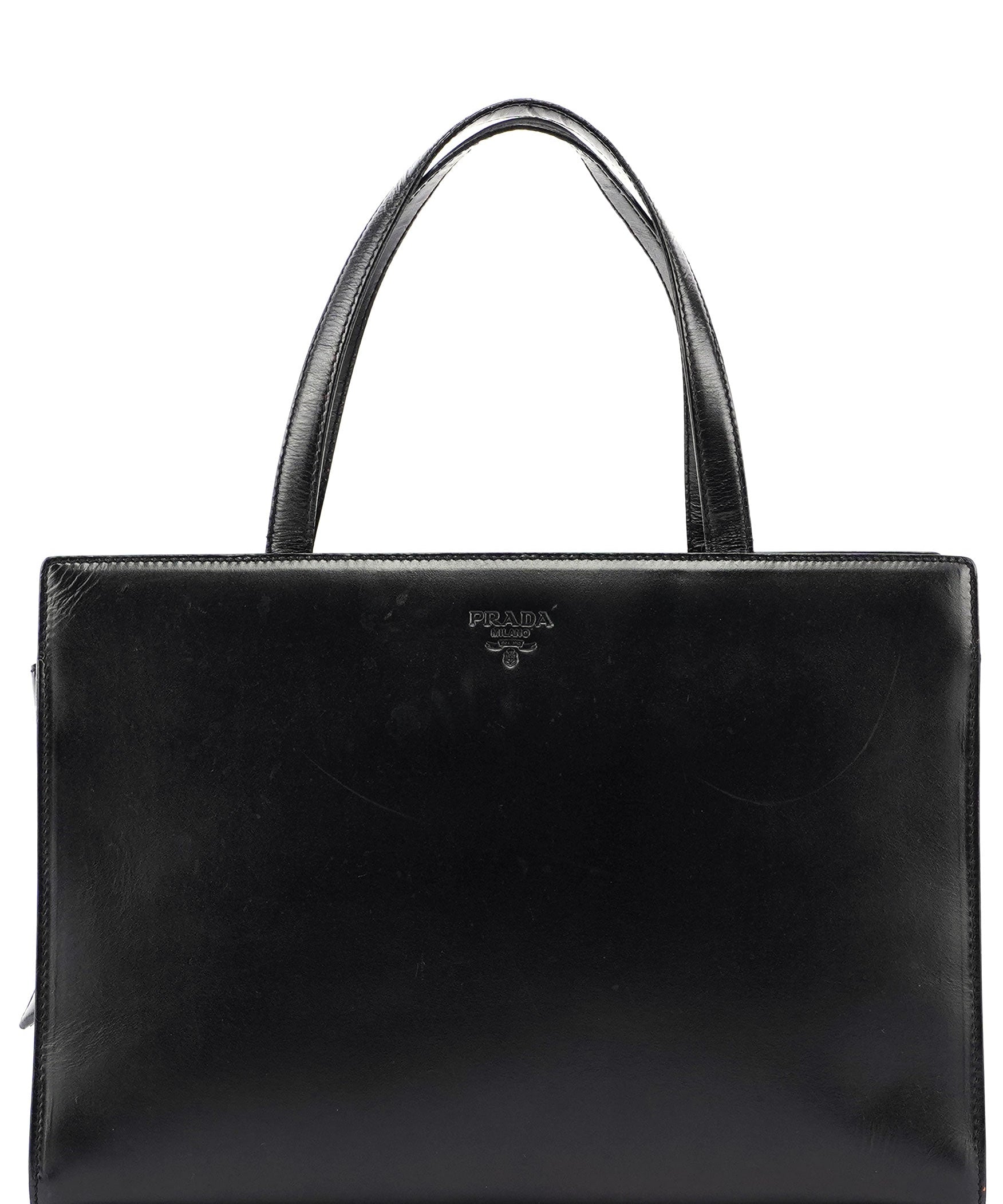 Gucci 1995 Black Vitello Tote