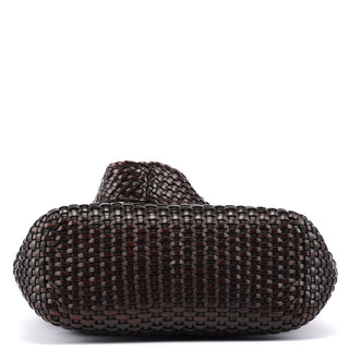 Gucci 1996 Brown Woven Bamboo 2-Way