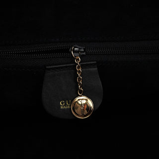 Gucci 1996 Brown Woven Bamboo 2-Way Bag