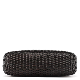 Gucci 1996 Brown Woven Bamboo 2-Way Bag