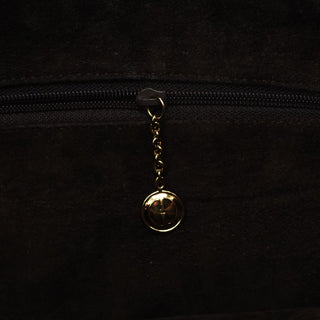 Gucci 1996 Brown Woven Bamboo 2-Way Bag