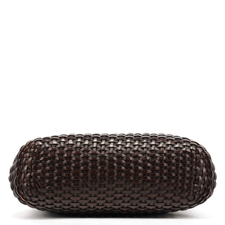 Gucci 1996 Brown Woven Bamboo 2-Way Bag