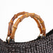 Gucci 1996 Brown Woven Bamboo 2-Way Shoulder Bag