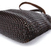 Gucci 1996 Brown Woven Bamboo 2-Way Shoulder Bag