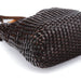 Gucci 1996 Brown Woven Bamboo 2-Way Shoulder Bag