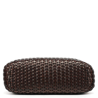 Gucci 1996 Brown Woven Bamboo Shoulder Bag