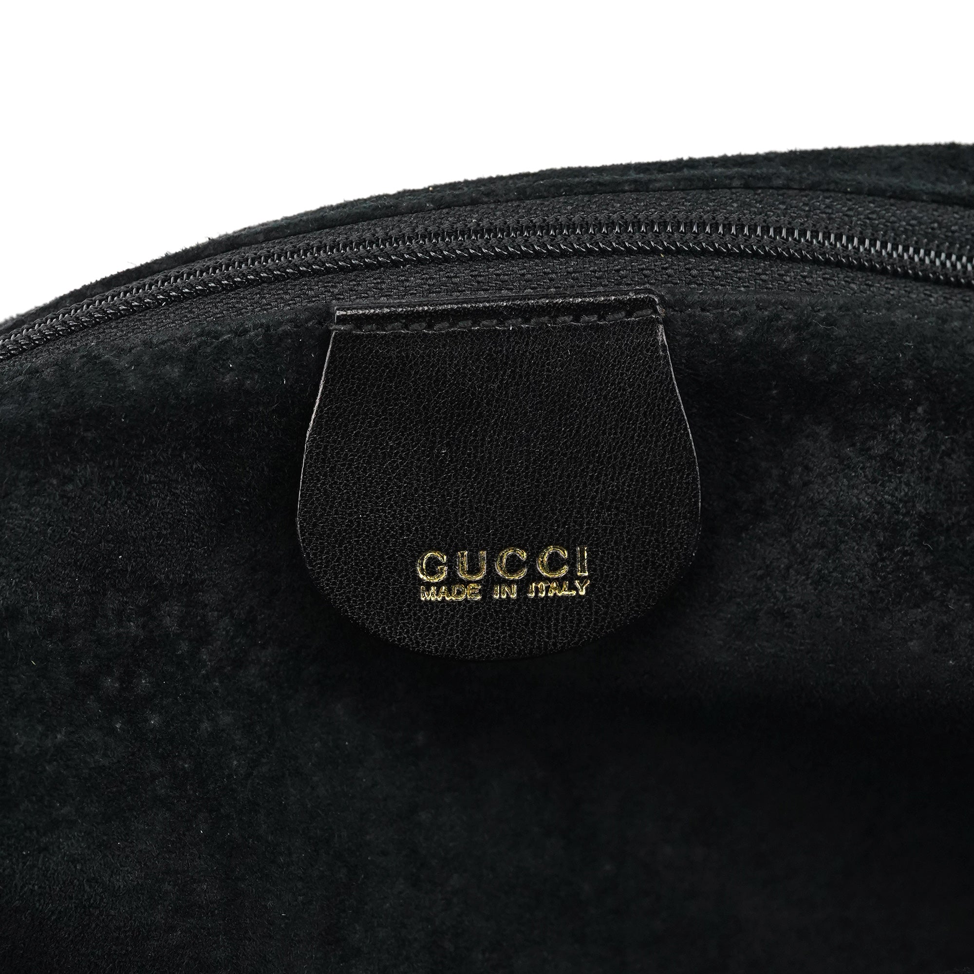 Gucci 1996 Bamboo Schultertasche aus braunem geflochtenem Leder