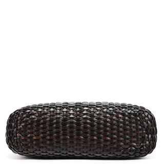 Gucci 1996 Brown Woven Bamboo Shoulder Bag