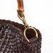 Gucci 1996 Brown Woven Bamboo Shoulder Bag