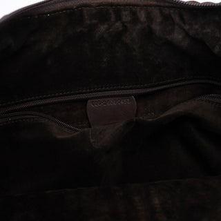 Gucci 1996 Brown Woven Hobo Shoulder Bag