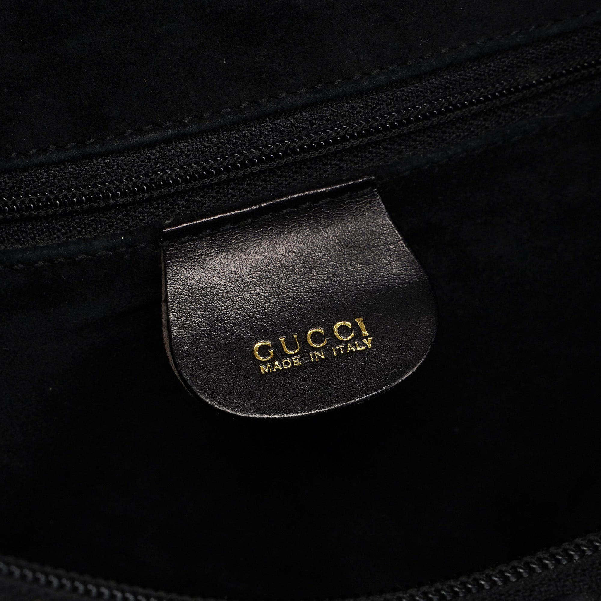 Gucci 1996 Sac hobo en cuir tressé marron