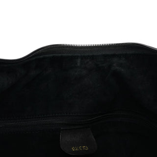 Gucci 1996 Brown Woven Leather Shoulder Bag