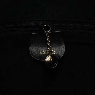 Gucci 1996 Brown Woven Leather Shoulder Bag