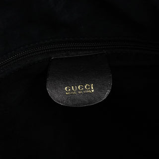 Gucci 1996 Brown Woven Leather Shoulder Bag