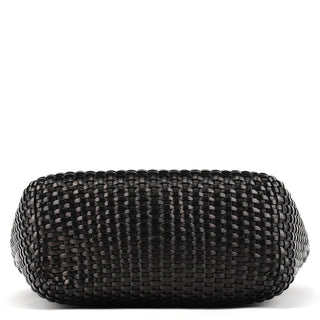 Gucci 1996 Brown Woven Leather Shoulder Bag