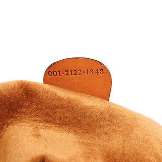 Gucci 1996 Light Brown Leather Bamboo 2-Way Bag