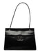 Gucci 1997 Black Calfskin Silver G Handbag