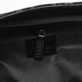 Gucci 1997 Black GG Suede Shoulder Bag