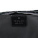 Gucci 1997 Black GG Suede Shoulder Bag