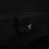 Gucci 1997 Black GG Velvet Shoulder Bag